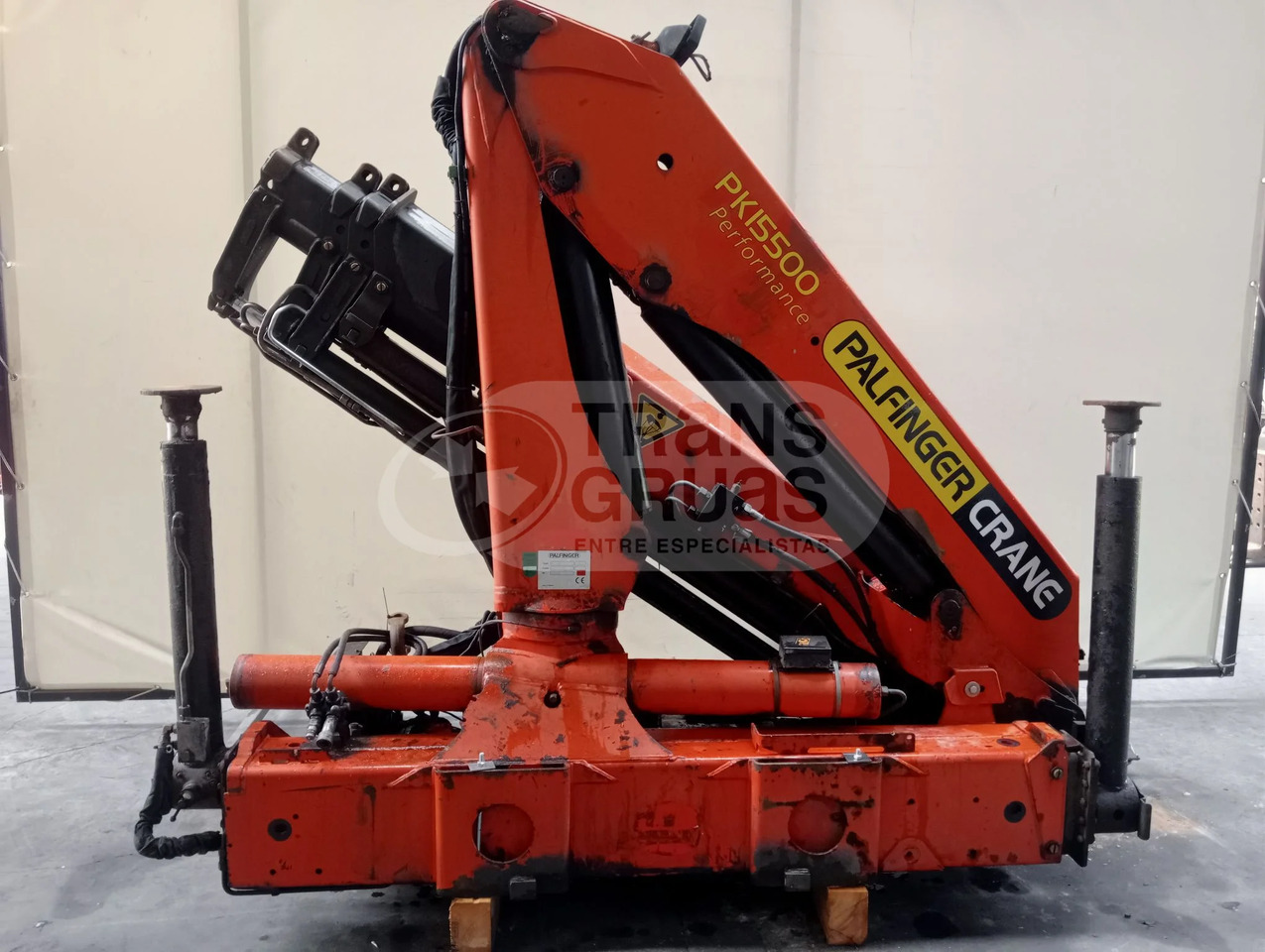 Grúa hidráulica Palfinger PK 15500 - Kran za kamion: slika 1 Grúa hidráulica Palfinger PK 15500 - Kran za kamion: slika 1