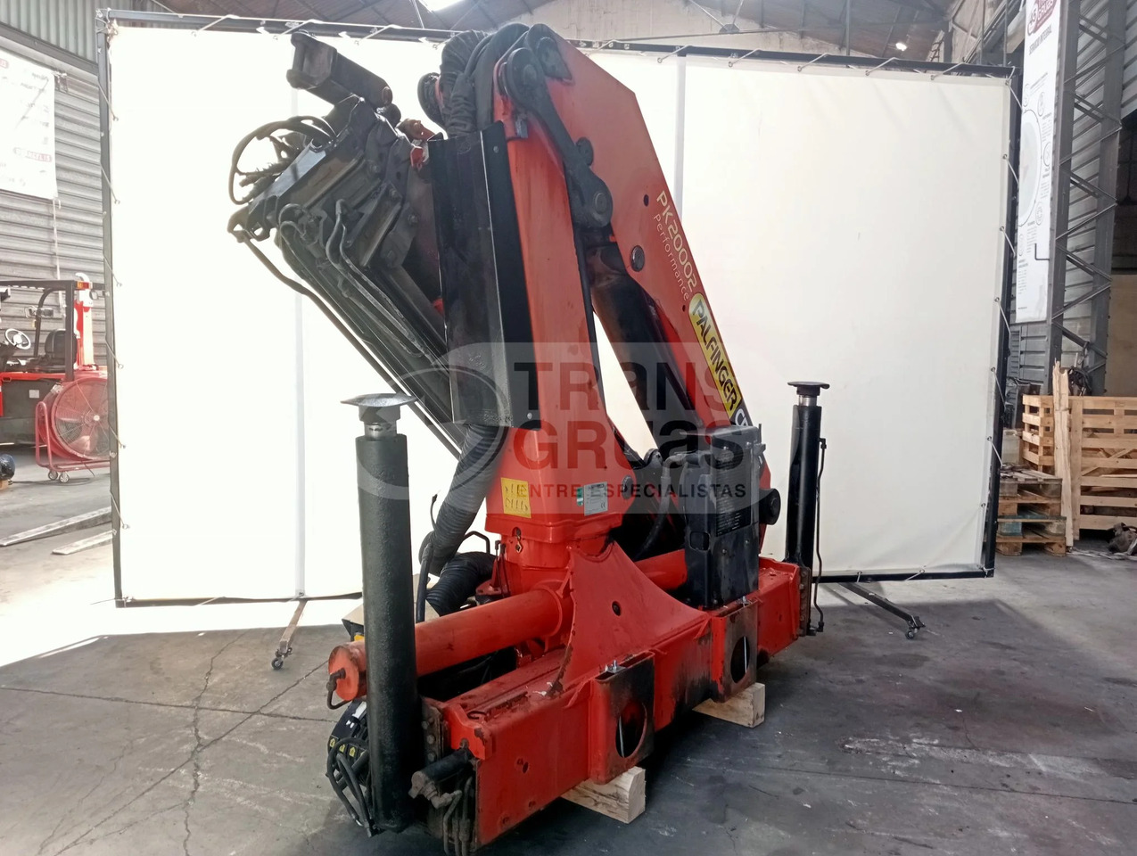 Grúa hidráulica Palfinger PK 20002 - Kran za kamion: slika 5 Grúa hidráulica Palfinger PK 20002 - Kran za kamion: slika 5