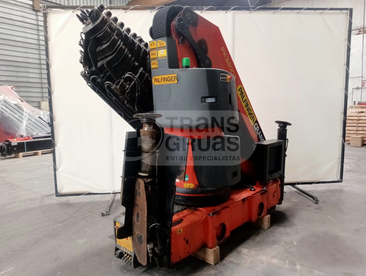Grúa hidráulica Palfinger PK 34002 SH - Kran za kamion: slika 4 Grúa hidráulica Palfinger PK 34002 SH - Kran za kamion: slika 4
