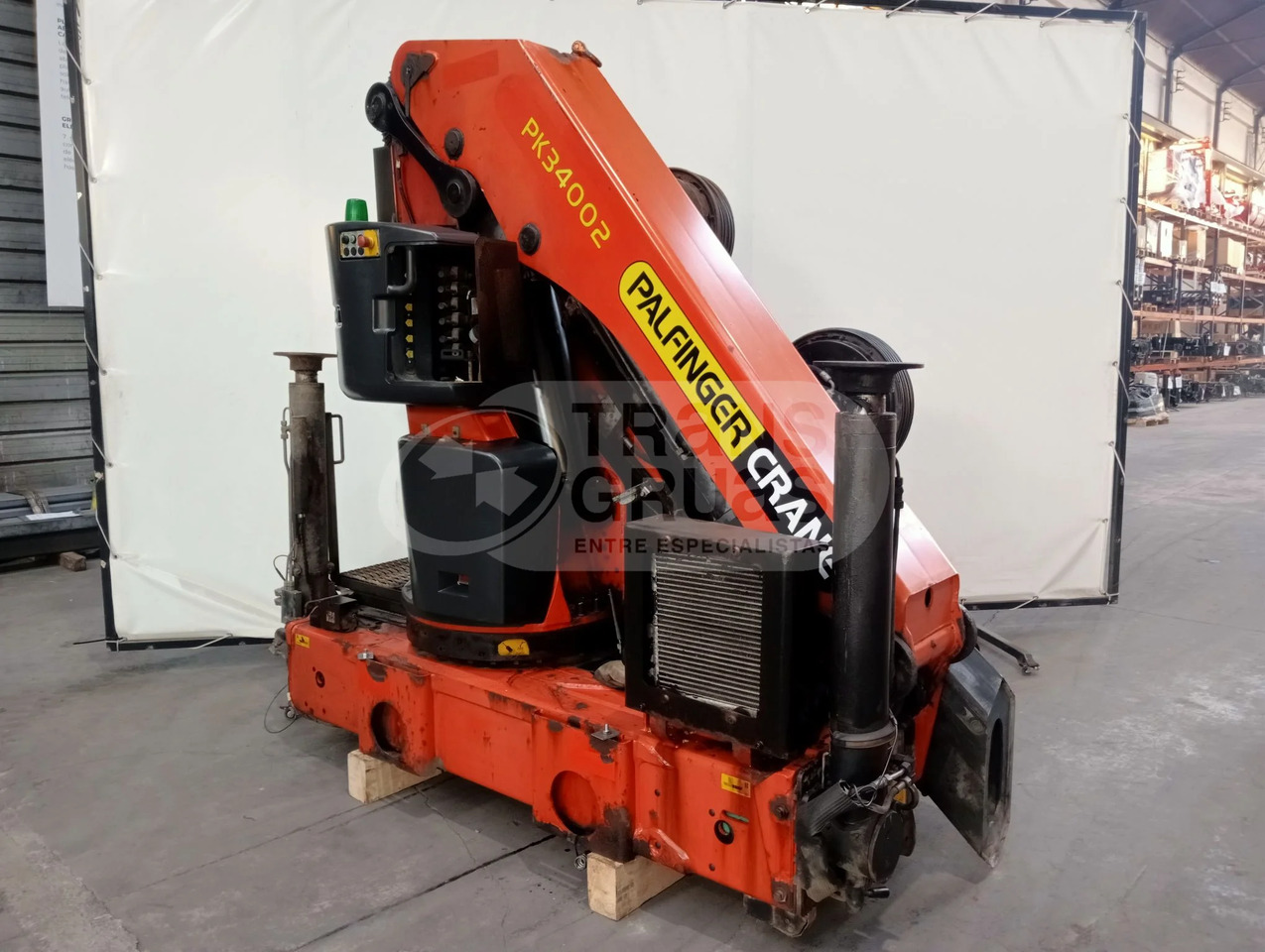 Grúa hidráulica Palfinger PK 34002 SH - Kran za kamion: slika 1 Grúa hidráulica Palfinger PK 34002 SH - Kran za kamion: slika 1