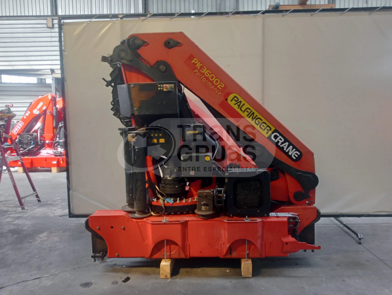 Grúa hidráulica Palfinger PK 36002 - Kran za kamion: slika 3 Grúa hidráulica Palfinger PK 36002 - Kran za kamion: slika 3