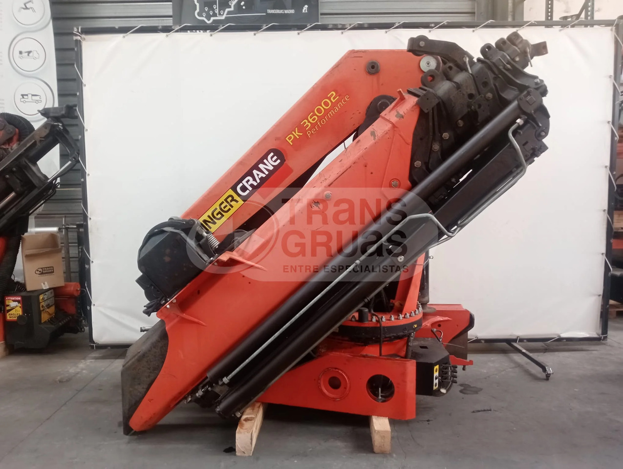 Grúa hidráulica Palfinger PK 36002 - Kran za kamion: slika 1 Grúa hidráulica Palfinger PK 36002 - Kran za kamion: slika 1