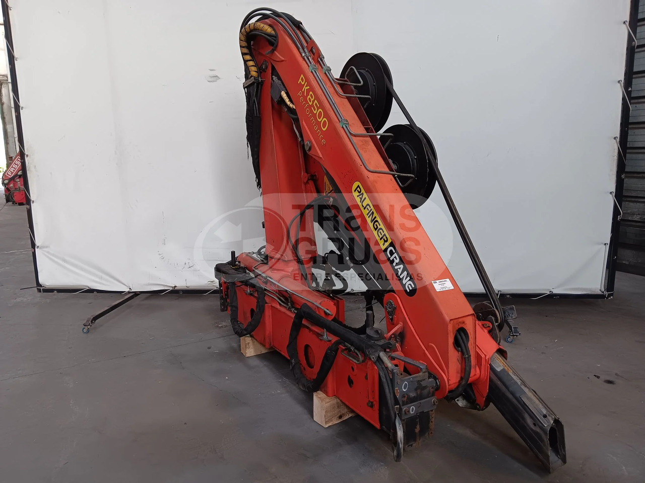 Grúa hidráulica Palfinger PK 8500 - Kran za kamion: slika 1 Grúa hidráulica Palfinger PK 8500 - Kran za kamion: slika 1