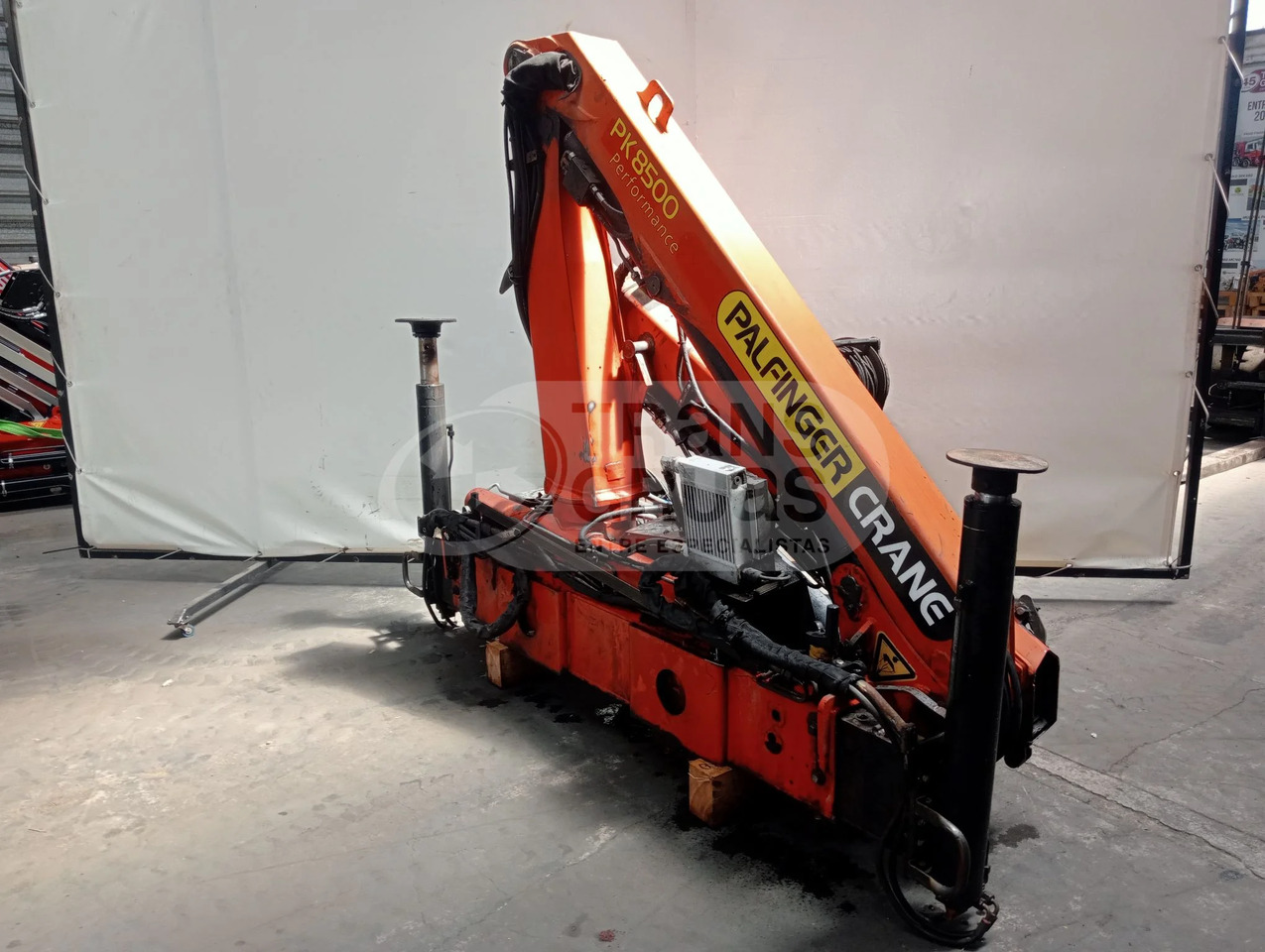 Grúa hidráulica Palfinger PK 8500 - Kran za kamion: slika 1 Grúa hidráulica Palfinger PK 8500 - Kran za kamion: slika 1