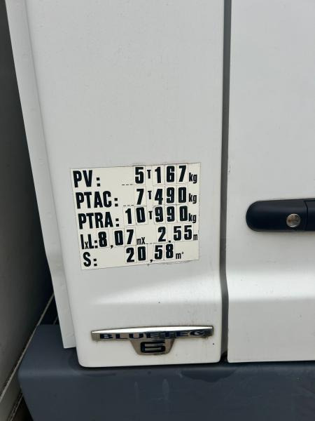 Mercedes Atego 816 - Kamion sa zatvorenim sandukom: slika 2 Mercedes Atego 816 - Kamion sa zatvorenim sandukom: slika 2