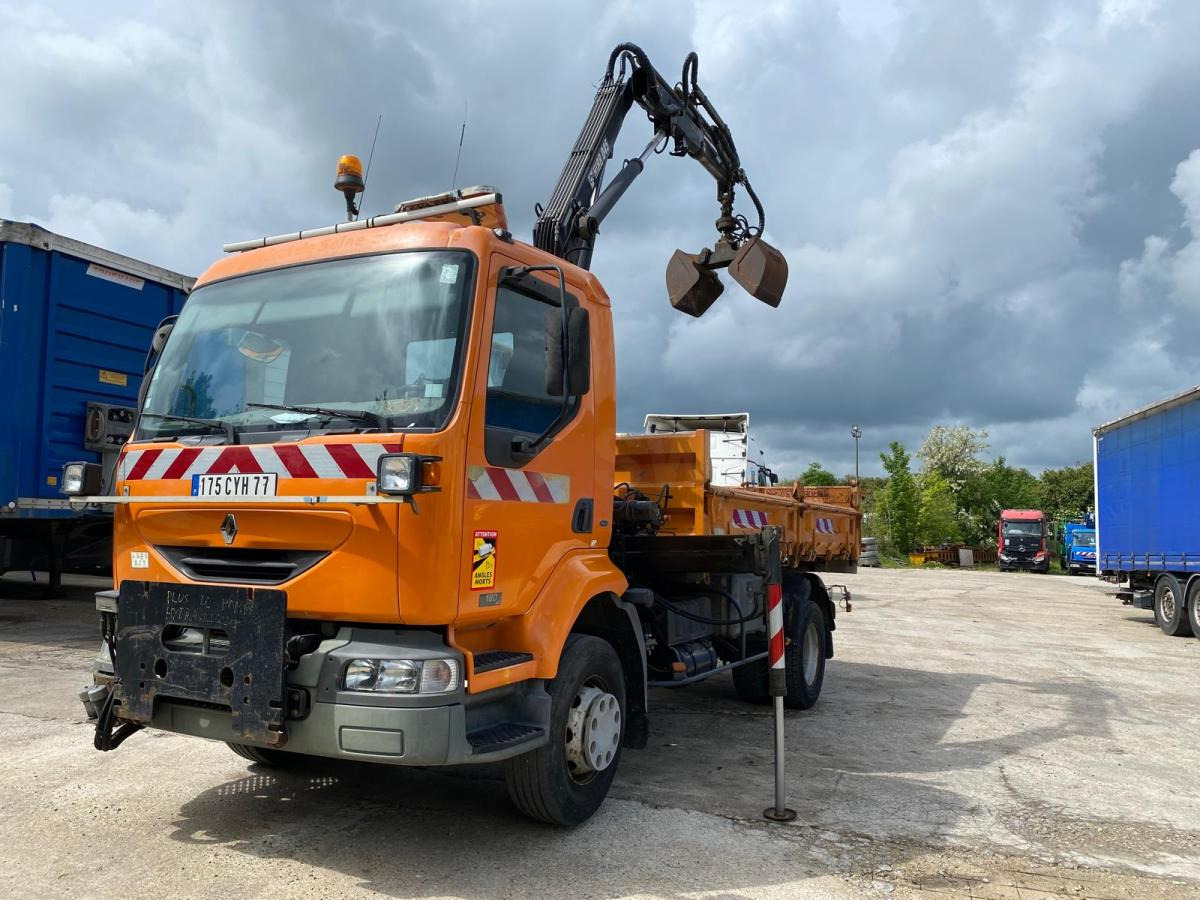 Renault Midlum 180 - Istovarivač, Kamion sa dizalicom: slika 3 Renault Midlum 180 - Istovarivač, Kamion sa dizalicom: slika 3