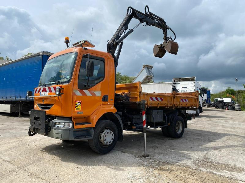 Renault Midlum 180 - Istovarivač, Kamion sa dizalicom: slika 5 Renault Midlum 180 - Istovarivač, Kamion sa dizalicom: slika 5