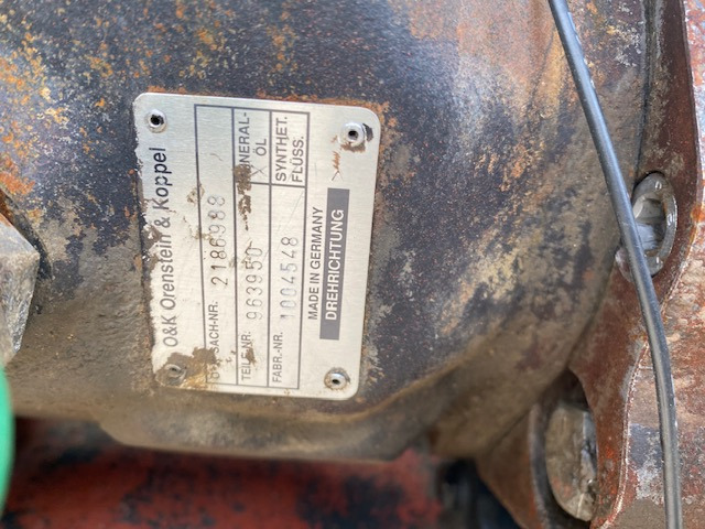 Menjač za Građevinska mašina Clark 15HR36442-2 / O&K L45 - 164850: slika 13