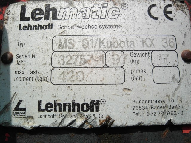 Lehnhoff MS 01 - Brza spojnica: slika 5 Lehnhoff MS 01 - Brza spojnica: slika 5