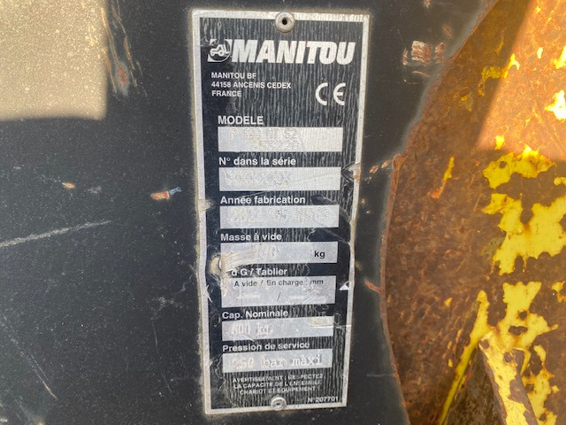 Manitou P 600 - Platforma: slika 5 Manitou P 600 - Platforma: slika 5