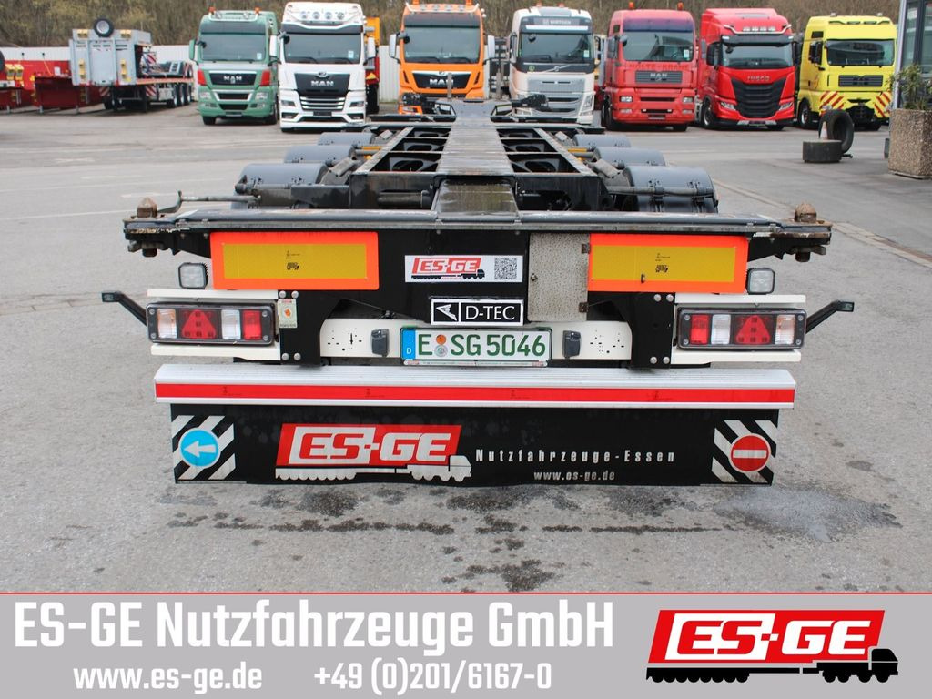 Poluprikolica za prevoz kontejnera/ Poluprikolica sa promenjivim sandukom D-TEC 3-Achs-Containerchassis Multi: slika 7