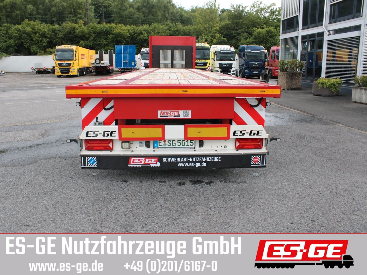 ES-GE 3-Achs Sattelanhänger - Rungen + CV - Plato poluprikolica: slika 5 ES-GE 3-Achs Sattelanhänger - Rungen + CV - Plato poluprikolica: slika 5