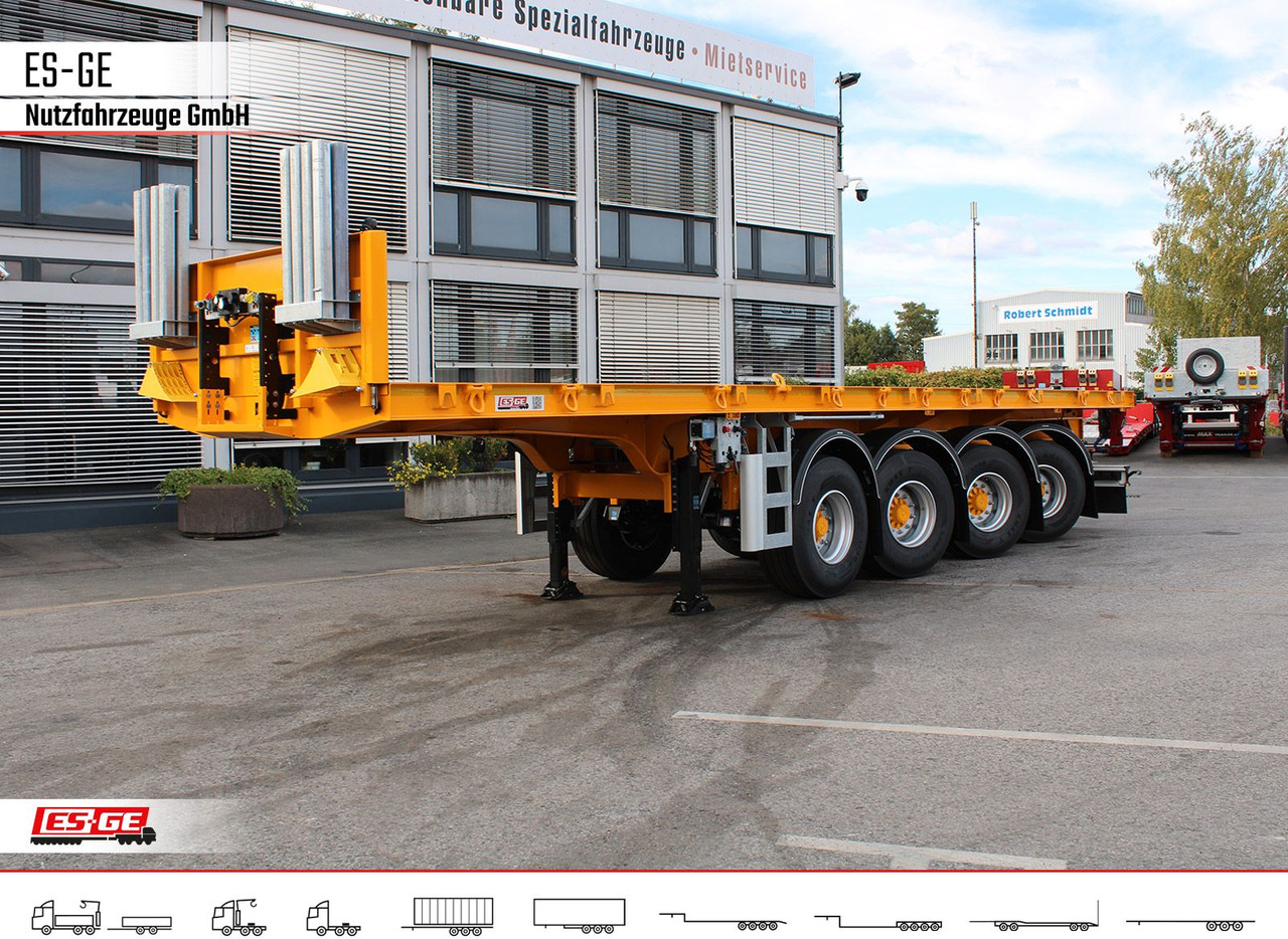 ES-GE 4-Achs-Ballastauflieger - Plato poluprikolica: slika 2 ES-GE 4-Achs-Ballastauflieger - Plato poluprikolica: slika 2