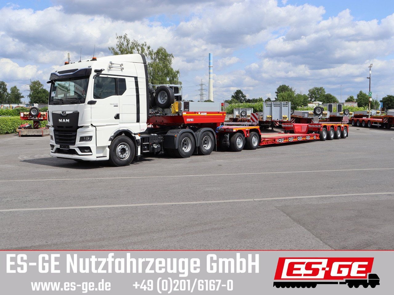 Faymonville MAX 710 Tiefbett 2+4 PA - Niska poluprikolica za prevoz: slika 2 Faymonville MAX 710 Tiefbett 2+4 PA - Niska poluprikolica za prevoz: slika 2