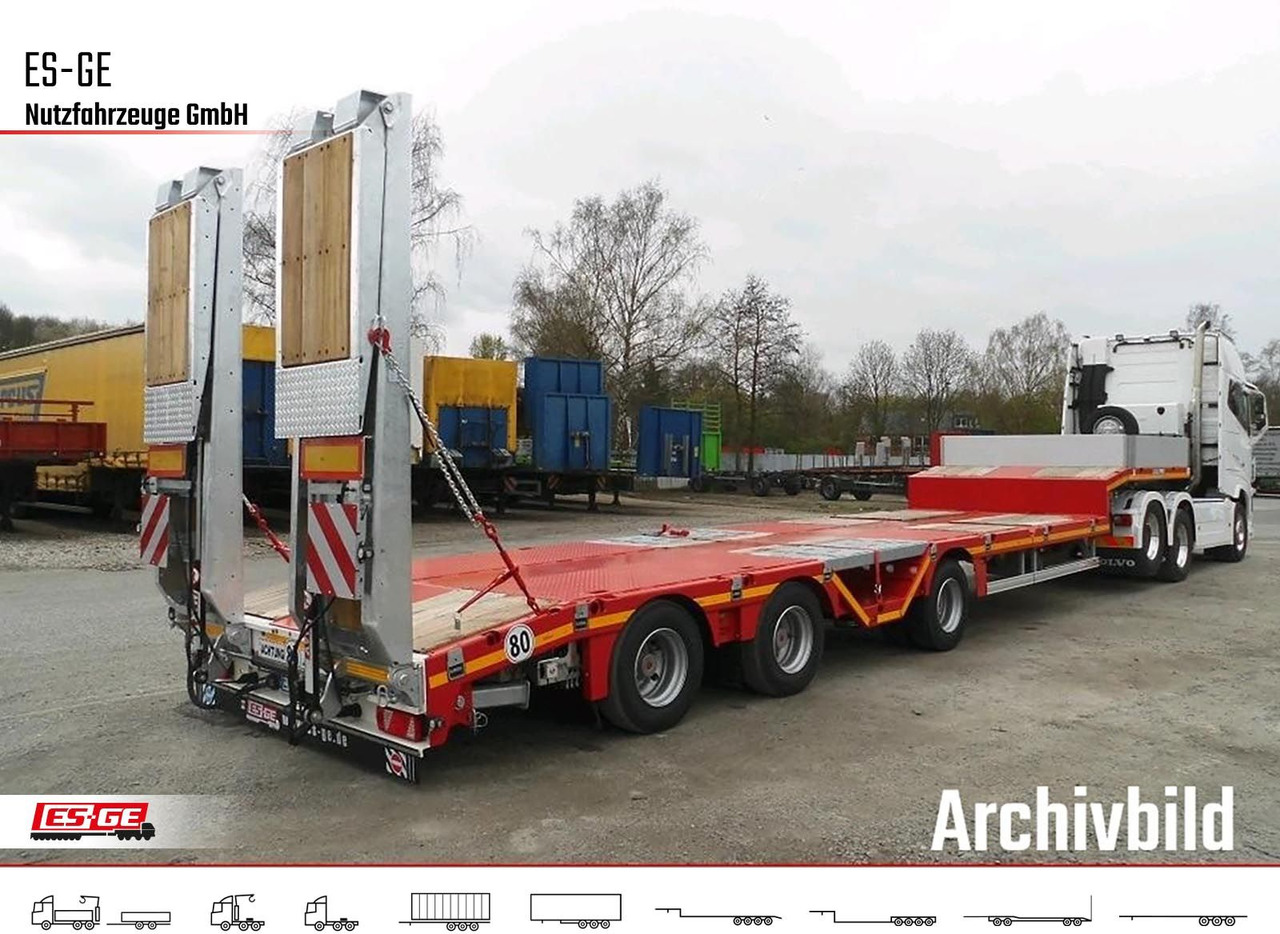 Faymonville MAX Trailer MAX100 Semi-Tieflader Radmulden - Niska poluprikolica za prevoz: slika 1 Faymonville MAX Trailer MAX100 Semi-Tieflader Radmulden - Niska poluprikolica za prevoz: slika 1