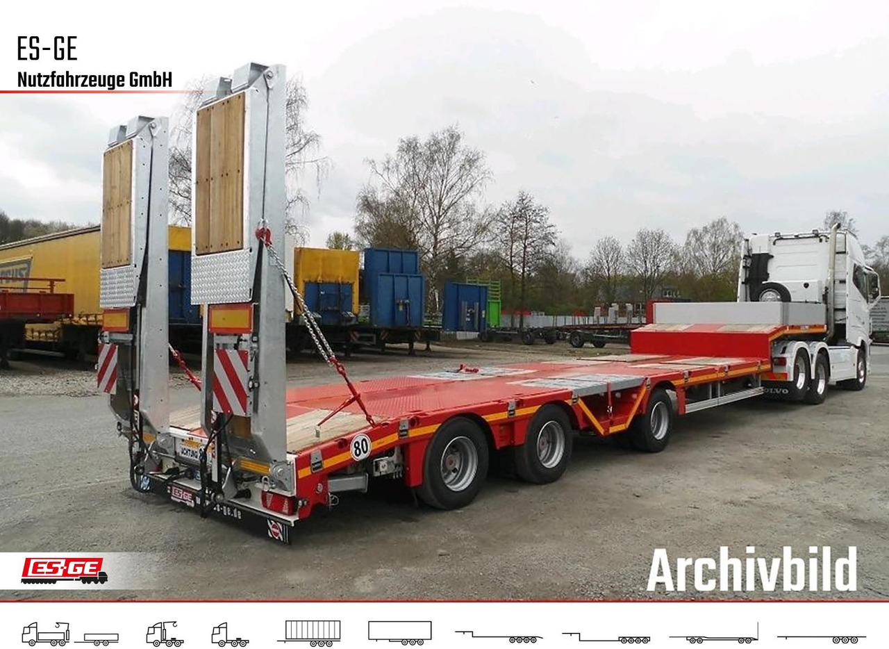 Faymonville MAX Trailer MAX100 Semi-Tieflader Radmulden - Niska poluprikolica za prevoz: slika 1 Faymonville MAX Trailer MAX100 Semi-Tieflader Radmulden - Niska poluprikolica za prevoz: slika 1