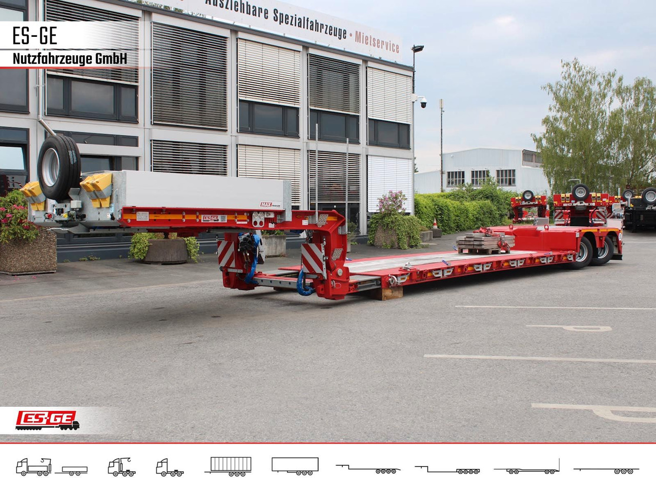 Faymonville MAX Trailer MAX510 Tiefbett 2x10 t - Niska poluprikolica za prevoz: slika 1 Faymonville MAX Trailer MAX510 Tiefbett 2x10 t - Niska poluprikolica za prevoz: slika 1