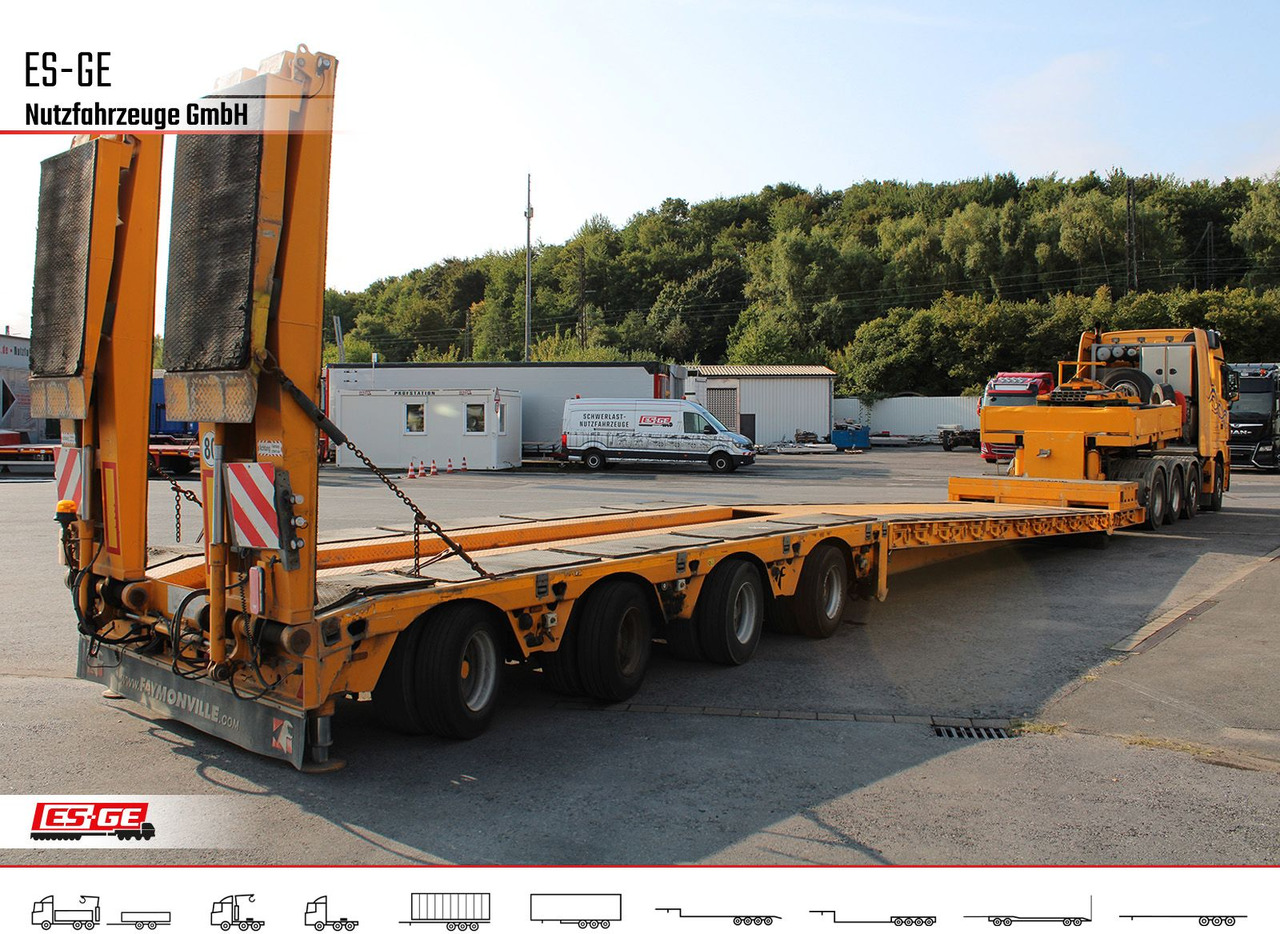 Faymonville Megamax Tiefbett 4x10 t - Niska poluprikolica za prevoz: slika 3 Faymonville Megamax Tiefbett 4x10 t - Niska poluprikolica za prevoz: slika 3