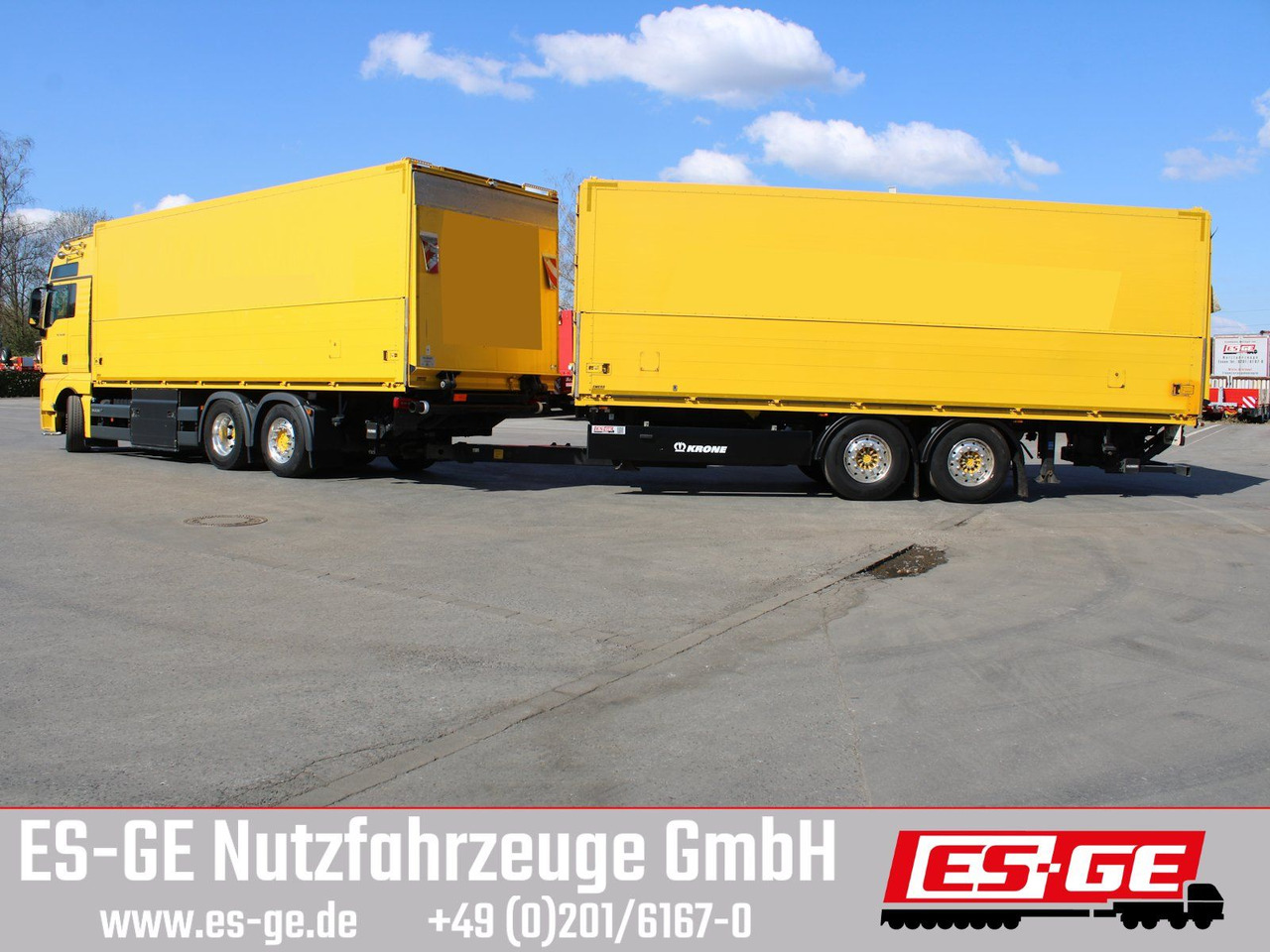 MAN 6x2 LKW mit Tandemanhänger - Kamion za prevoz boca: slika 3 MAN 6x2 LKW mit Tandemanhänger - Kamion za prevoz boca: slika 3
