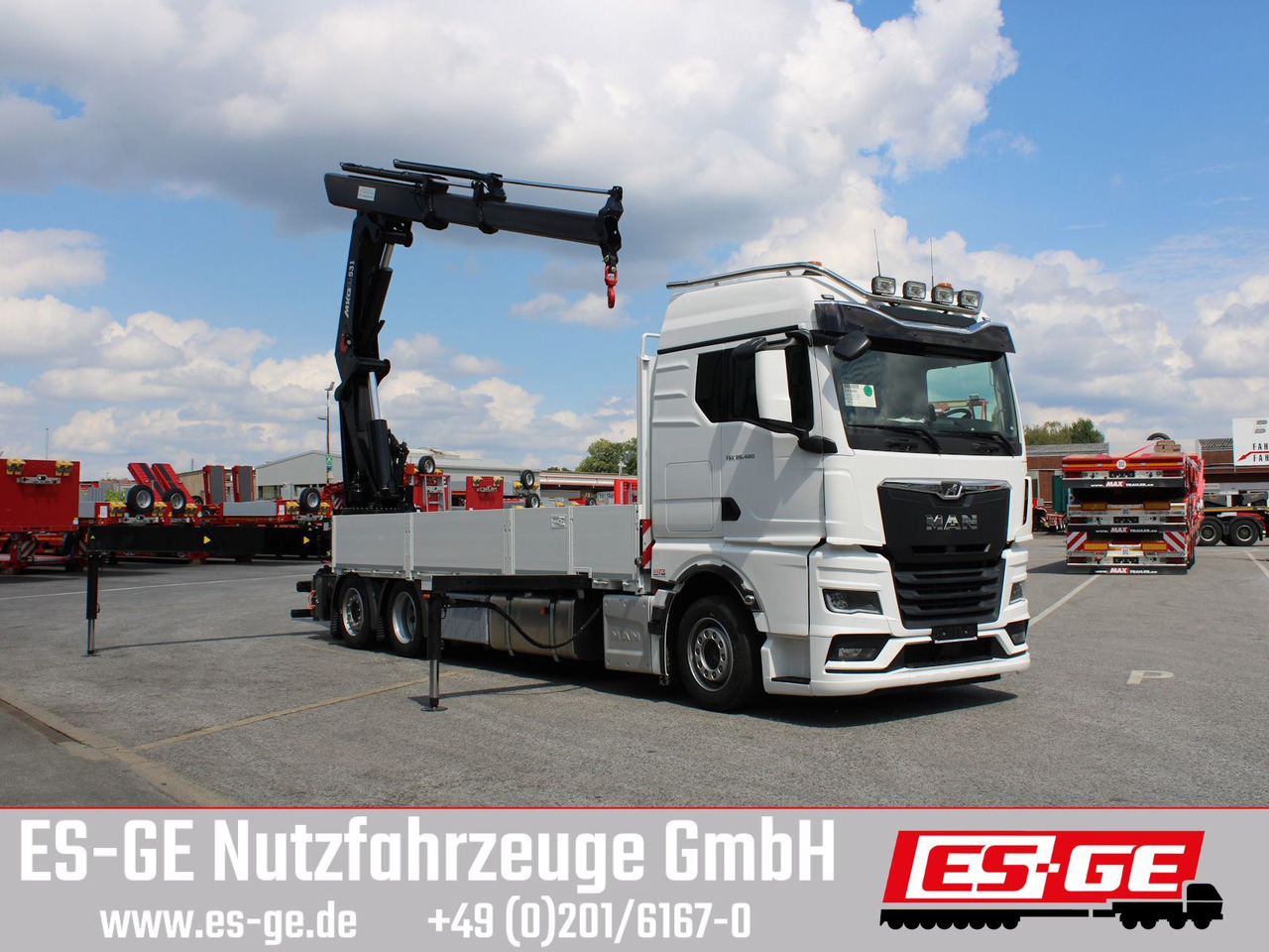 MAN TGX 26.480 6x2-4 LL CH mit MKG HLK531 a5 - Kamion sa tovarnim sandukom, Kamion sa dizalicom: slika 3 MAN TGX 26.480 6x2-4 LL CH mit MKG HLK531 a5 - Kamion sa tovarnim sandukom, Kamion sa dizalicom: slika 3
