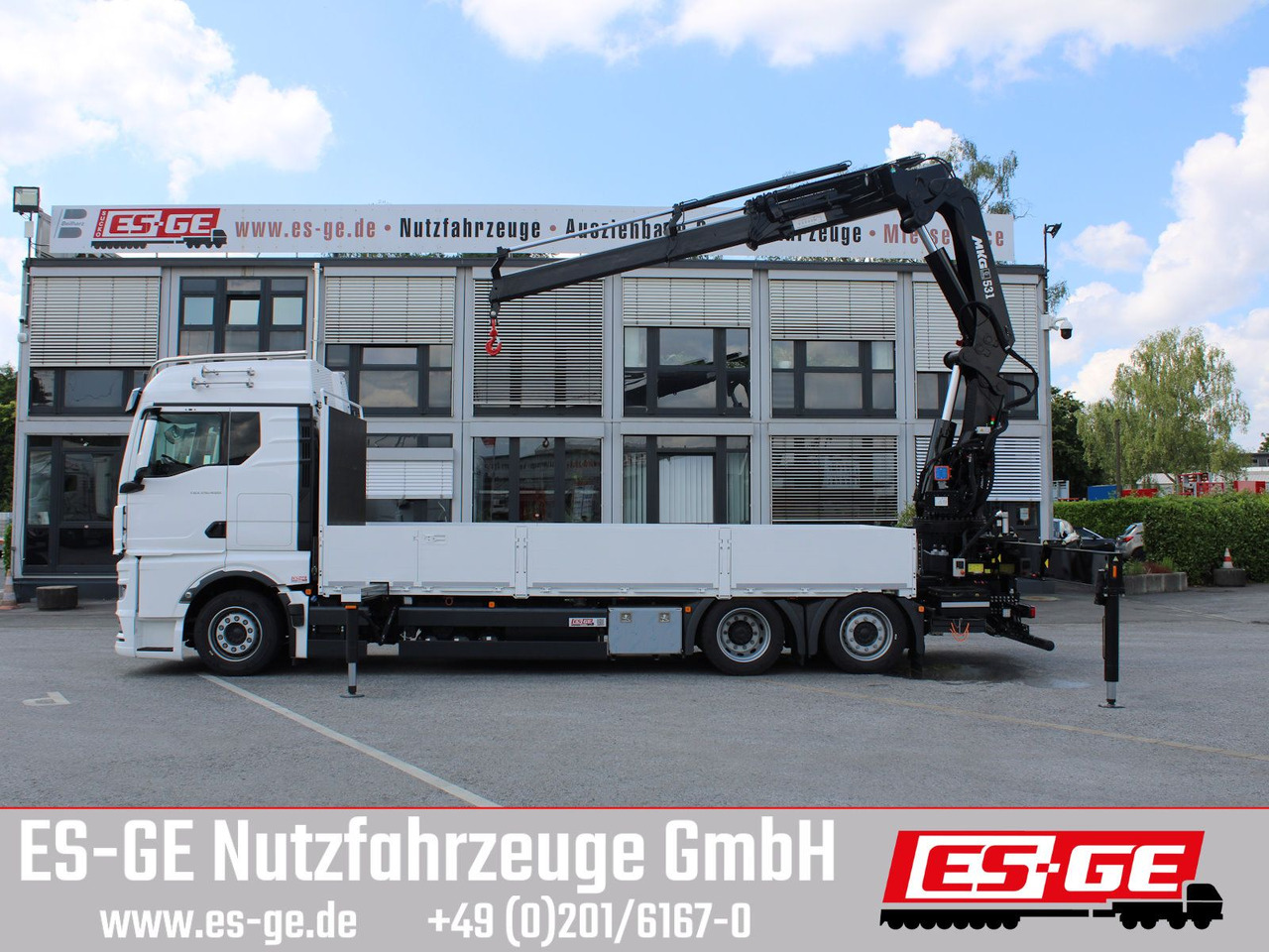 MAN TGX 26.480 6x2-4 LL CH mit MKG HLK531 a5 - Kamion sa tovarnim sandukom, Kamion sa dizalicom: slika 5 MAN TGX 26.480 6x2-4 LL CH mit MKG HLK531 a5 - Kamion sa tovarnim sandukom, Kamion sa dizalicom: slika 5