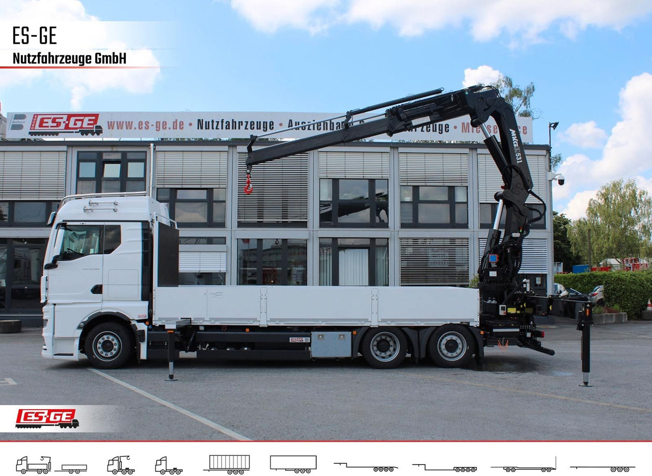 MAN TGX 26.480 6x2-4 LL CH mit MKG HLK531 a5 - Kamion sa tovarnim sandukom, Kamion sa dizalicom: slika 5 MAN TGX 26.480 6x2-4 LL CH mit MKG HLK531 a5 - Kamion sa tovarnim sandukom, Kamion sa dizalicom: slika 5