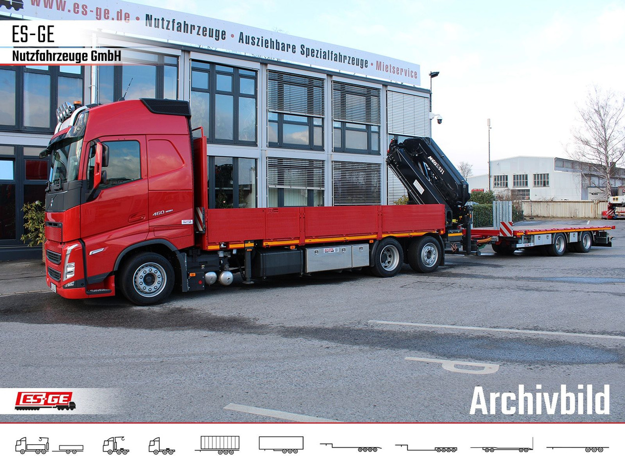 Volvo FH 460 6x2R NLA, MKG HLK 531HP a6 - Kamion sa tovarnim sandukom, Kamion sa dizalicom: slika 1 Volvo FH 460 6x2R NLA, MKG HLK 531HP a6 - Kamion sa tovarnim sandukom, Kamion sa dizalicom: slika 1
