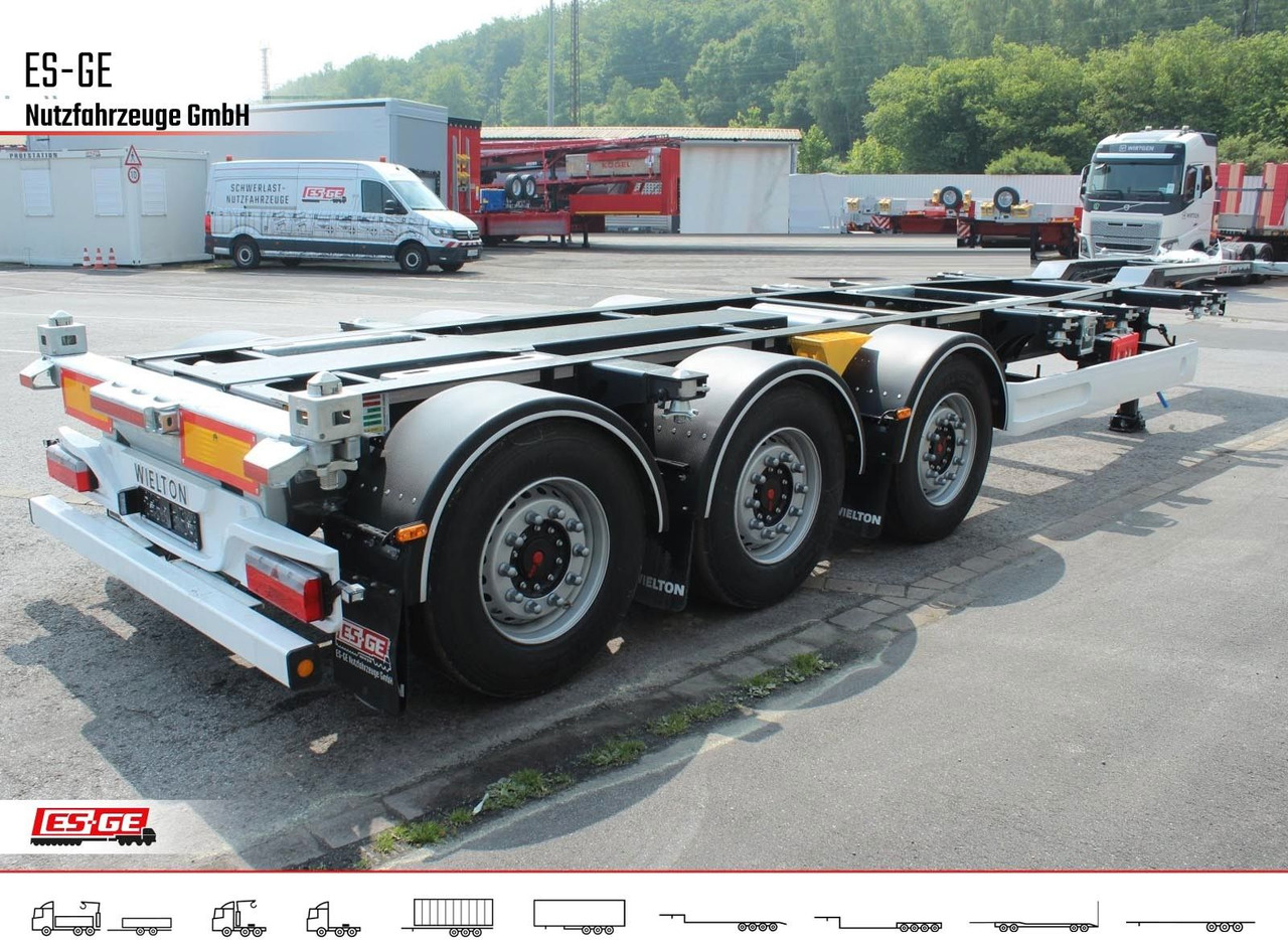 Wielton 3-Achs-Containerchassis - multifunktional - Poluprikolica za prevoz kontejnera/ Poluprikolica sa promenjivim sandukom: slika 4 Wielton 3-Achs-Containerchassis - multifunktional - Poluprikolica za prevoz kontejnera/ Poluprikolica sa promenjivim sandukom: slika 4