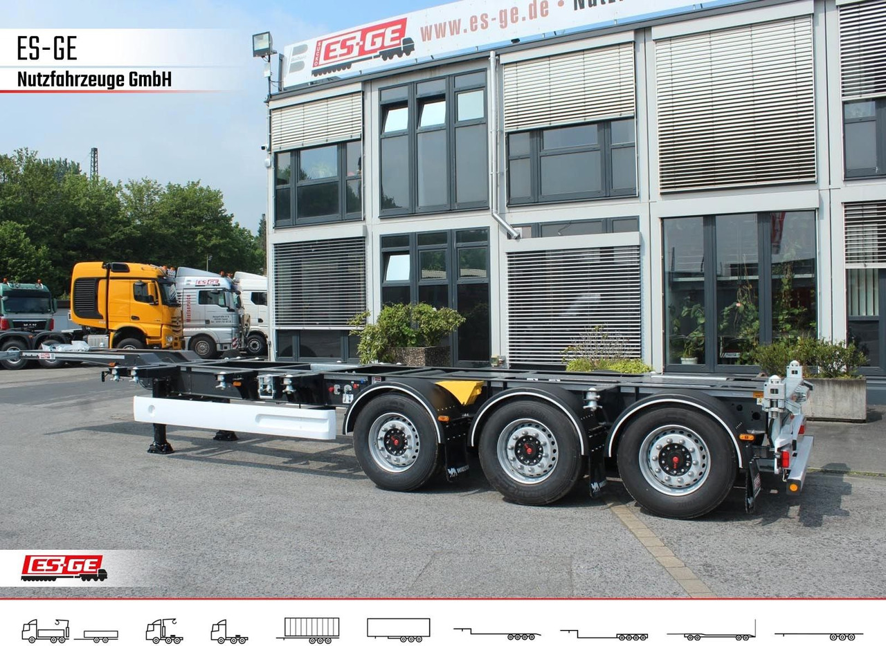 Wielton 3-Achs-Containerchassis - multifunktional - Poluprikolica za prevoz kontejnera/ Poluprikolica sa promenjivim sandukom: slika 1 Wielton 3-Achs-Containerchassis - multifunktional - Poluprikolica za prevoz kontejnera/ Poluprikolica sa promenjivim sandukom: slika 1