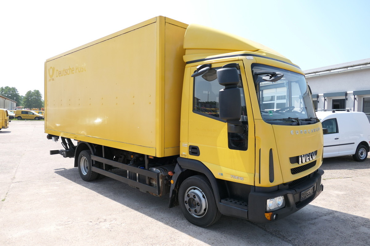 IVECO EuroCargo ML 75 E 16 P LBW LUFT AUTOMATIK - Dostavno vozilo sa zatvorenim sandukom: slika 1 IVECO EuroCargo ML 75 E 16 P LBW LUFT AUTOMATIK - Dostavno vozilo sa zatvorenim sandukom: slika 1