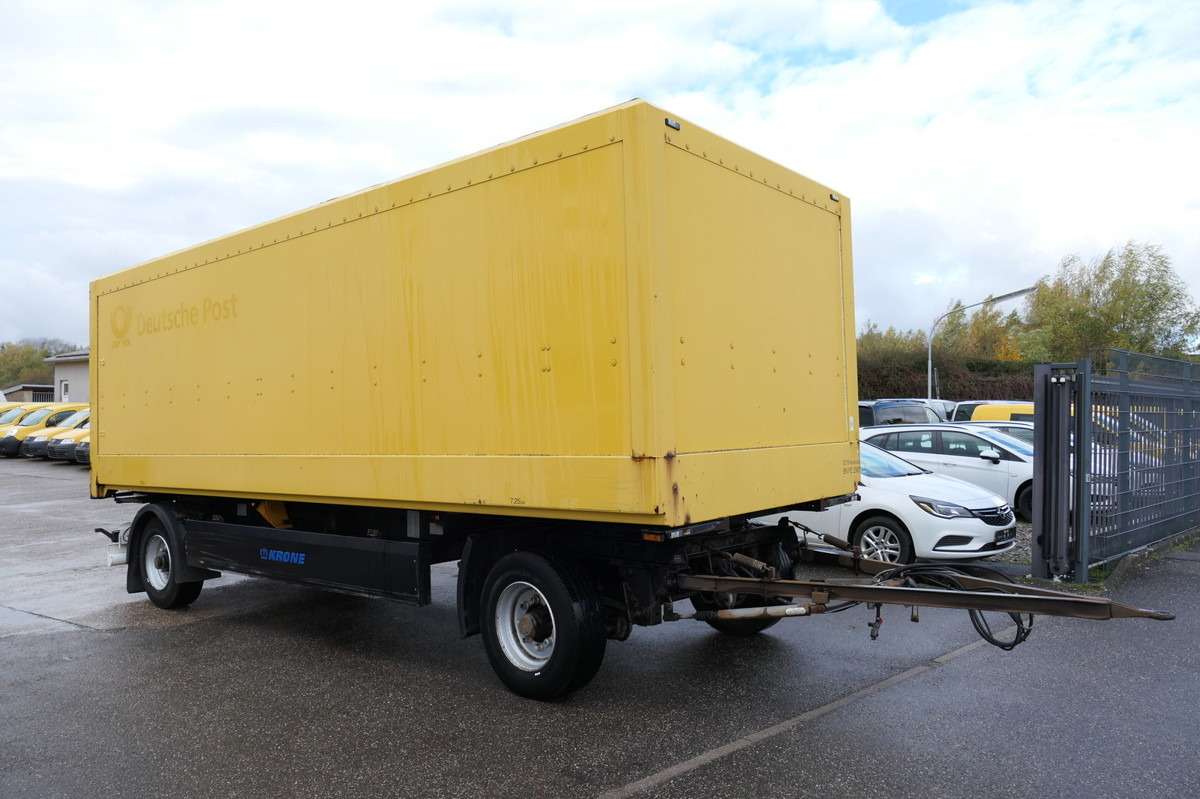 KRONE AZK 18 EL PORTALTÜREN - Prikolica sa zatvorenim sandukom: slika 1 KRONE AZK 18 EL PORTALTÜREN - Prikolica sa zatvorenim sandukom: slika 1