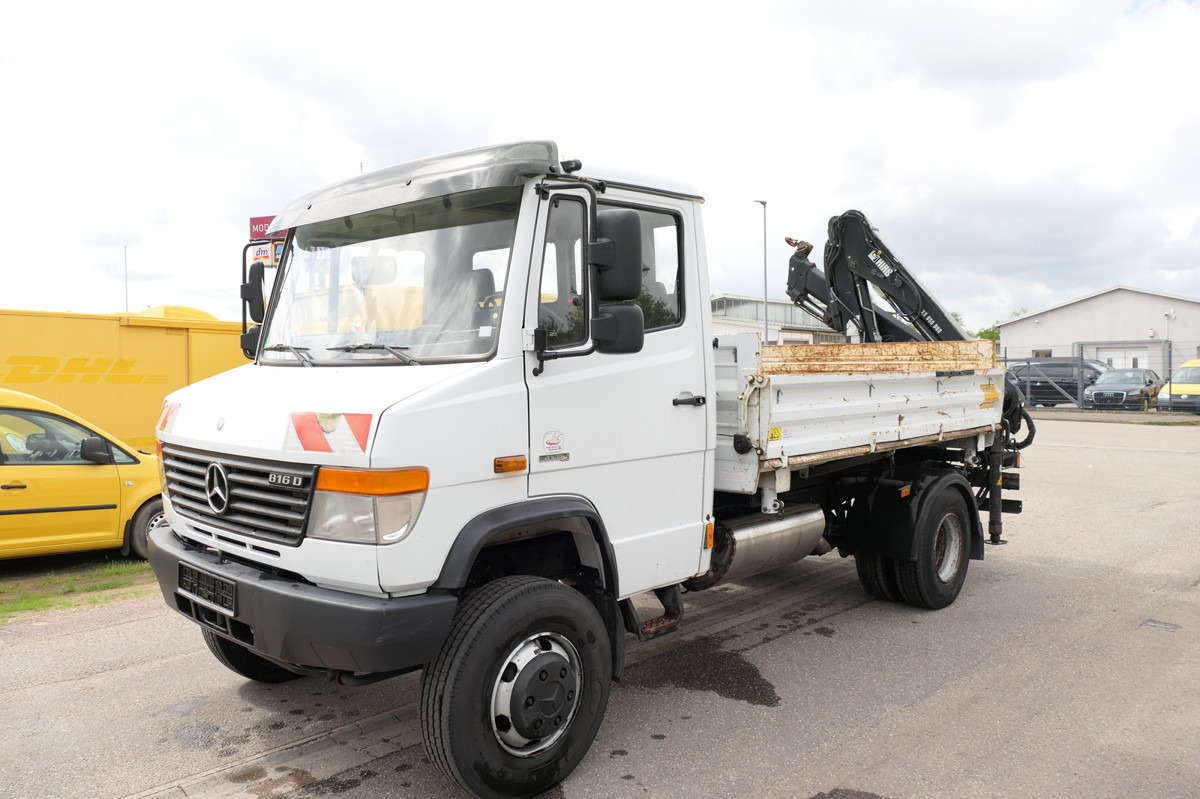 MERCEDES-BENZ Vario 816D mit Ladekran 3 Sitzer Standheizung HI - Dostavno vozilo istovarivač: slika 5 MERCEDES-BENZ Vario 816D mit Ladekran 3 Sitzer Standheizung HI - Dostavno vozilo istovarivač: slika 5