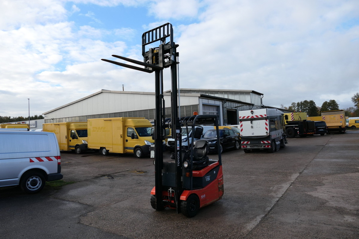 TOYOTA 7FBEST 15 Elektro Batterie 24/2018 3-Rad - Električni viljuškar: slika 1 TOYOTA 7FBEST 15 Elektro Batterie 24/2018 3-Rad - Električni viljuškar: slika 1