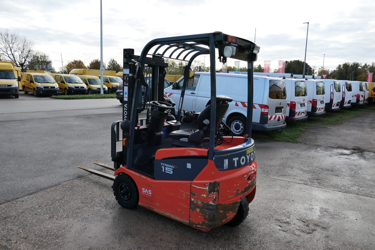 TOYOTA 7FBEST 15 Elektro Batterie 24/2018 3-Rad - Električni viljuškar: slika 5 TOYOTA 7FBEST 15 Elektro Batterie 24/2018 3-Rad - Električni viljuškar: slika 5