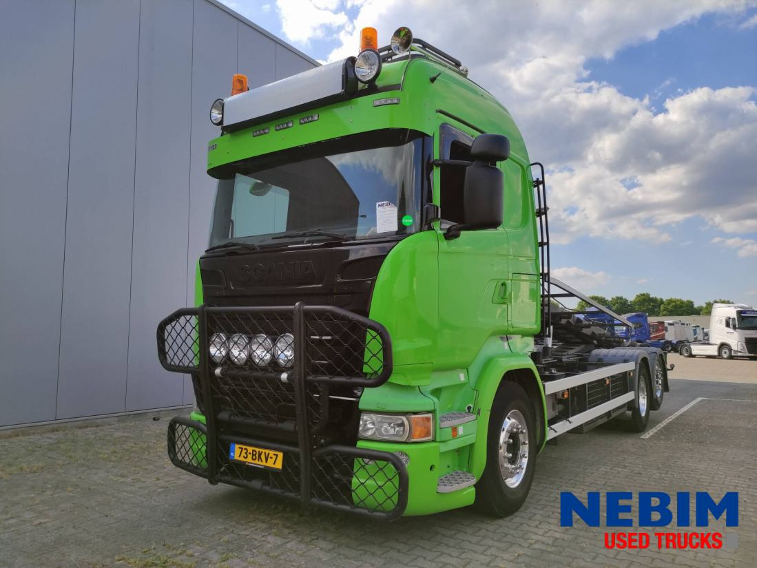 Scania R560 V8 6x2 Retarder - NCH 20 ton cable system - Kamion za prevoz kontejnera/ Kamion sa promenjivim sandukom: slika 1 Scania R560 V8 6x2 Retarder - NCH 20 ton cable system - Kamion za prevoz kontejnera/ Kamion sa promenjivim sandukom: slika 1