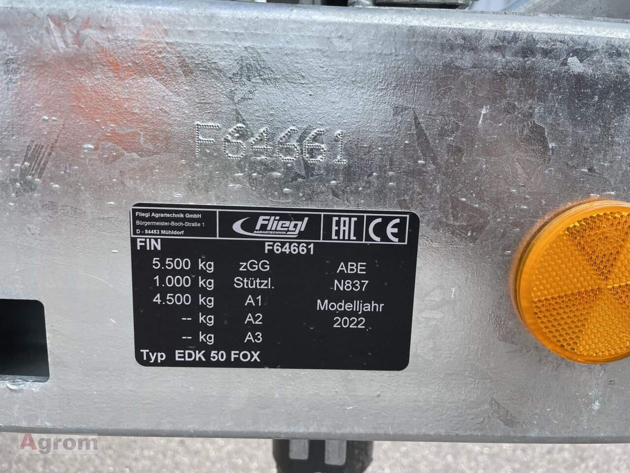 Traktorska prikolica za farmu/ Kiper novi Fliegl EDK 50 FOX: slika 10