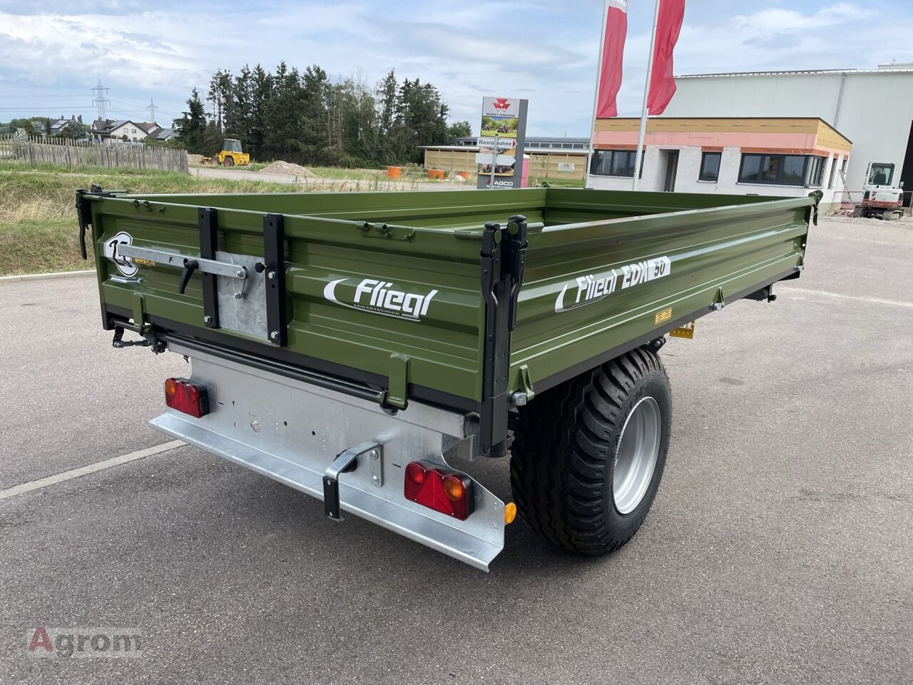Traktorska prikolica za farmu/ Kiper novi Fliegl EDK 50 FOX: slika 7
