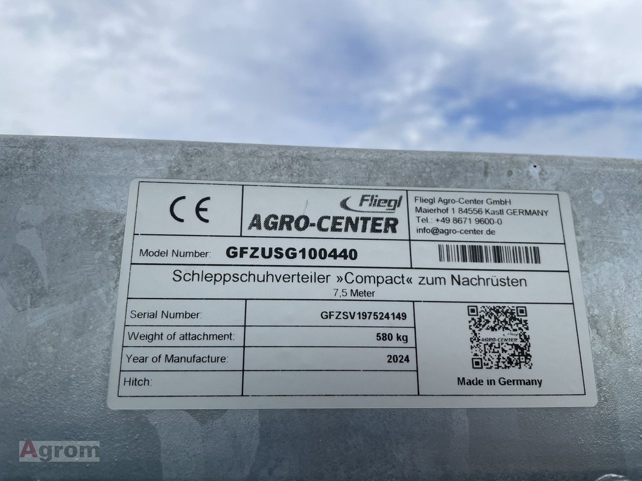 Deponator gnojnice novi Fliegl Schleppschuhverteiler Compact 7,5 m: slika 7