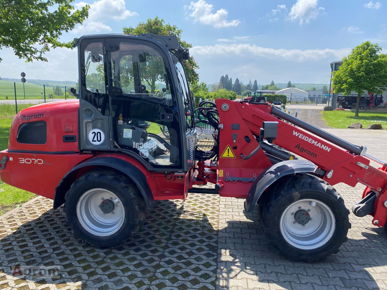 Weidemann 3070 CX60 LP T - Zglobni utovarivač: slika 2 Weidemann 3070 CX60 LP T - Zglobni utovarivač: slika 2