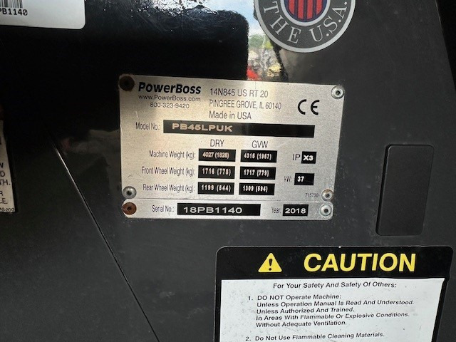 Hako powerboss PB-45-LPUK Naitilus - Industrijska mašina za metenje: slika 2 Hako powerboss PB-45-LPUK Naitilus - Industrijska mašina za metenje: slika 2