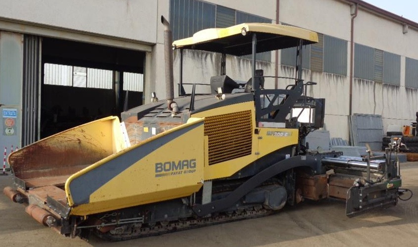 Bomag BF 800 C - Asfaltni finišer: slika 1 Bomag BF 800 C - Asfaltni finišer: slika 1