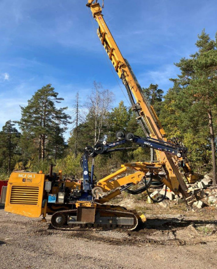 Comacchio MC-F04.1 - Veliki kamon za bušenje: slika 2 Comacchio MC-F04.1 - Veliki kamon za bušenje: slika 2