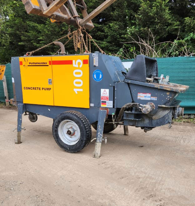 Putzmeister 1005D - Stacionarna pumpa za beton: slika 2 Putzmeister 1005D - Stacionarna pumpa za beton: slika 2