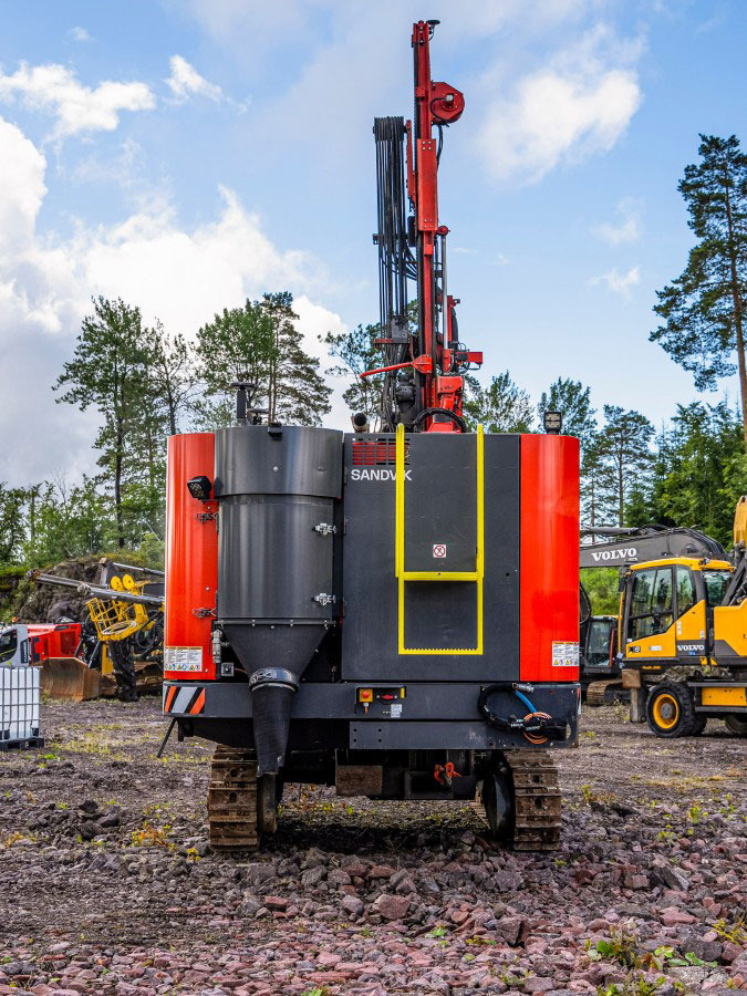 Sandvik DX800 - Veliki kamon za bušenje: slika 4 Sandvik DX800 - Veliki kamon za bušenje: slika 4