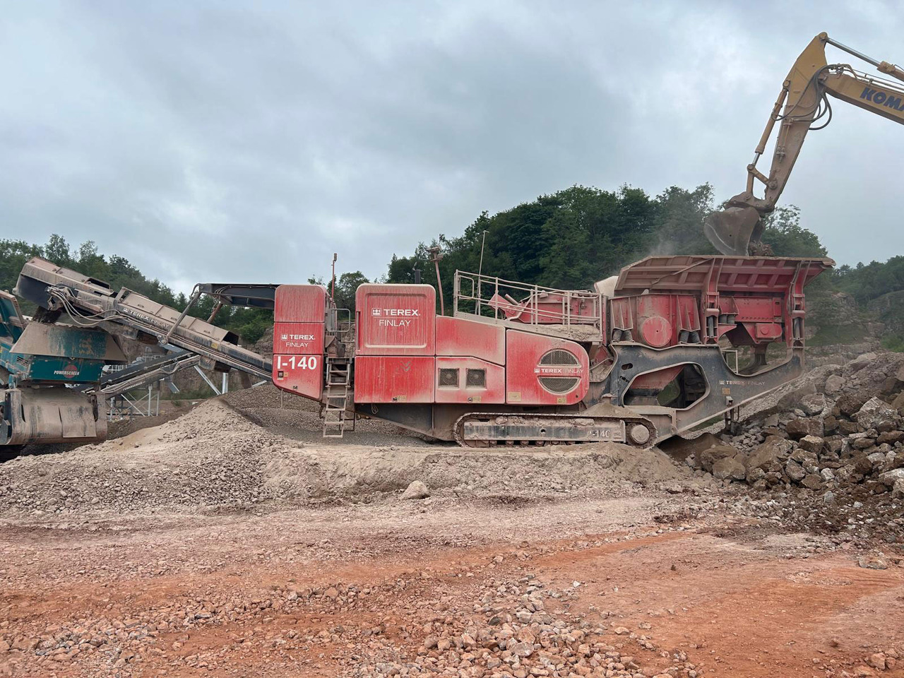 Terex Finlay I-140 - Udarna drobilica: slika 1 Terex Finlay I-140 - Udarna drobilica: slika 1
