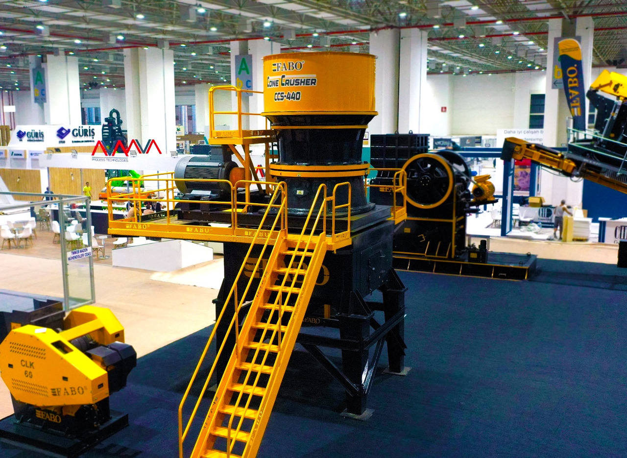 FABO Cone crusher - Konusna drobilica: slika 2 FABO Cone crusher - Konusna drobilica: slika 2