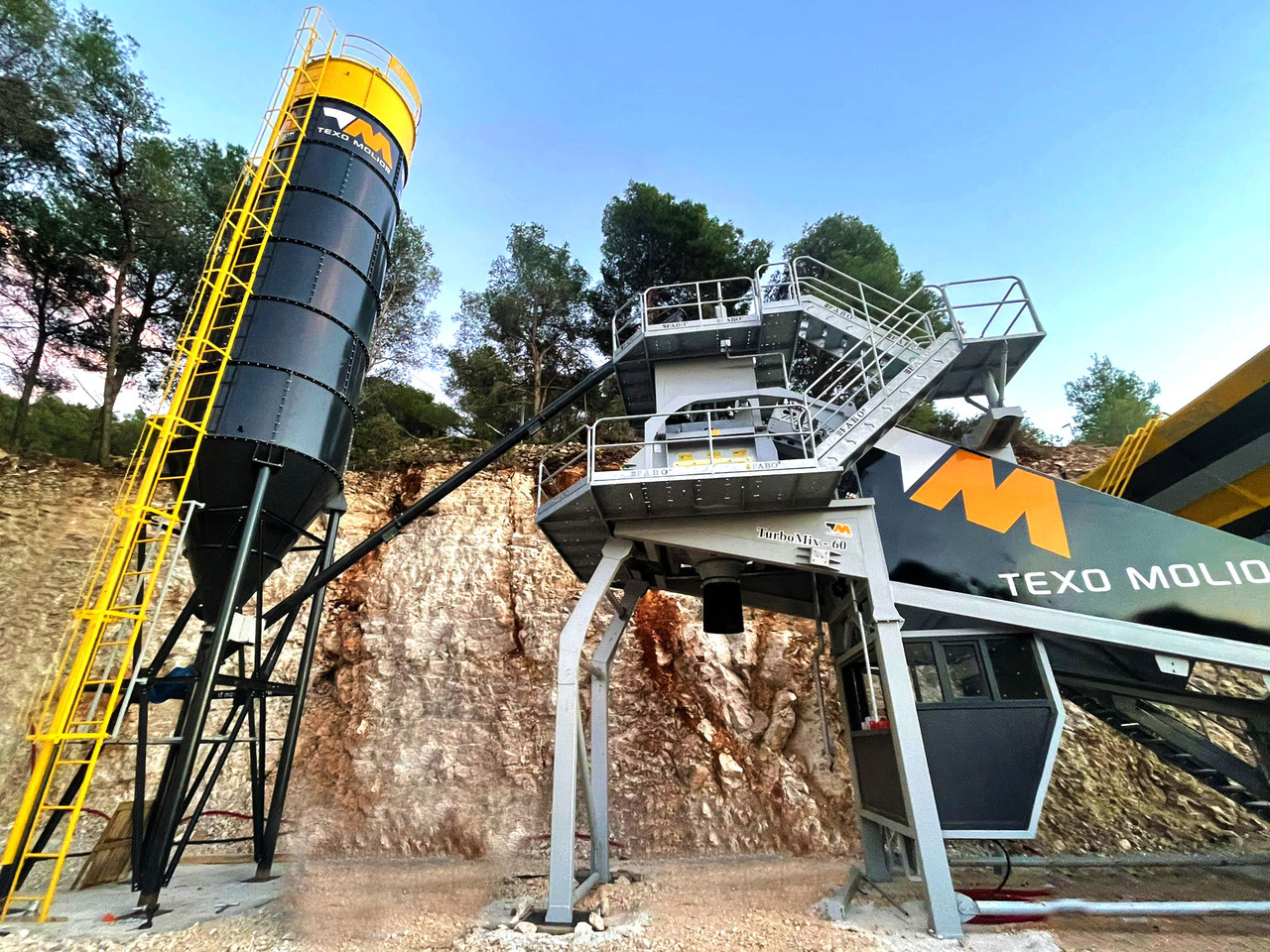 FABO Mobile Concrete Batching Plants - Fabrika betona: slika 1 FABO Mobile Concrete Batching Plants - Fabrika betona: slika 1