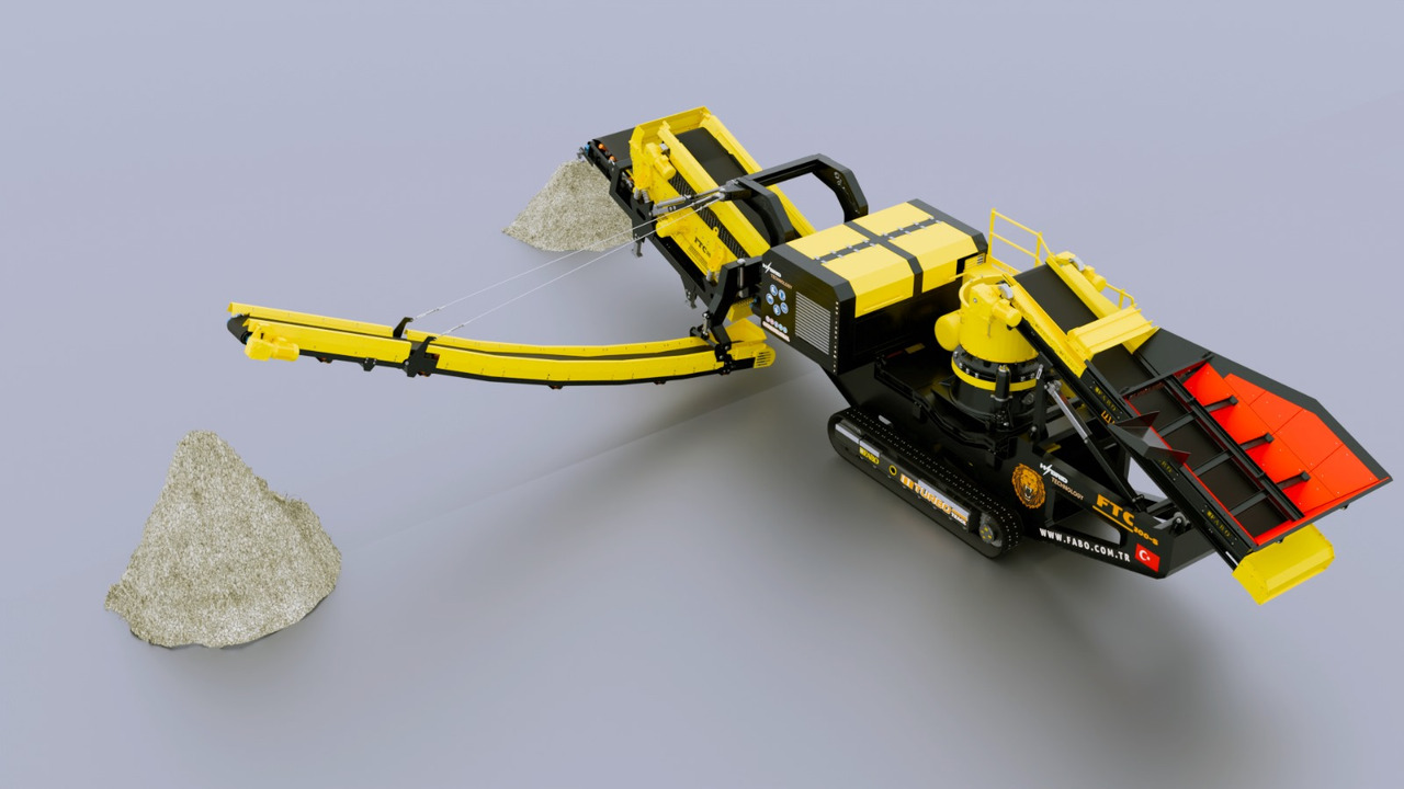 FABO Mobile crusher - Mobilna drobilica: slika 2 FABO Mobile crusher - Mobilna drobilica: slika 2