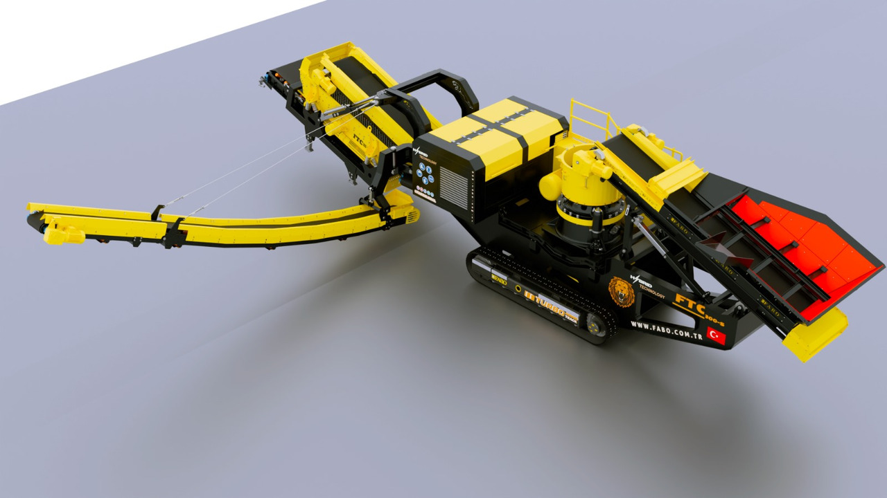 FABO Mobile crusher - Mobilna drobilica: slika 4 FABO Mobile crusher - Mobilna drobilica: slika 4
