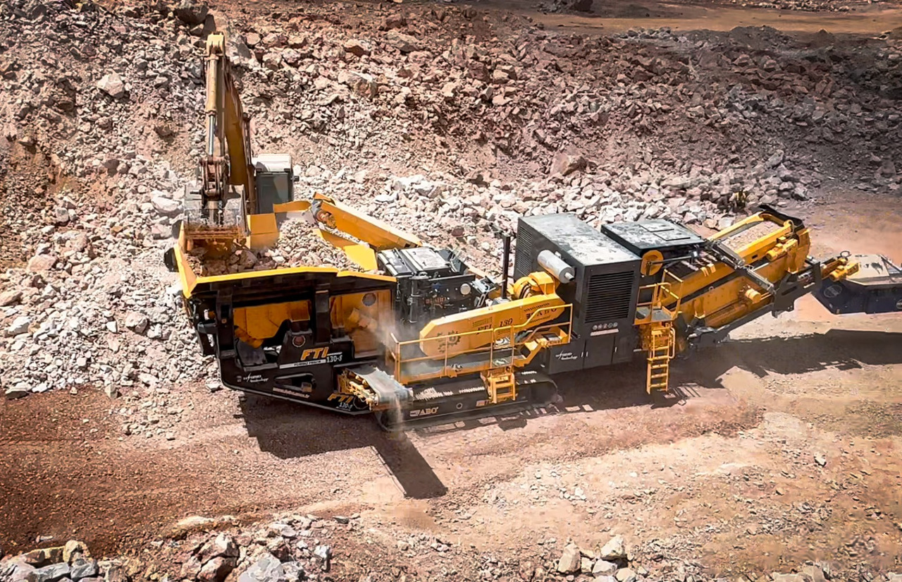 FABO Mobile crusher - Mobilna drobilica: slika 3 FABO Mobile crusher - Mobilna drobilica: slika 3